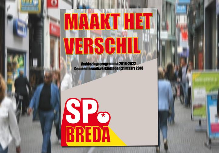 SPleden stemmen in met verkiezingsprogramma SP Breda